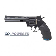 Diana Raptor 6 inch CO2 Air Pistol Revolver Black .177 Pellet 8 shot