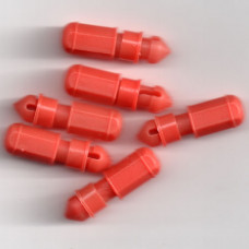Pole elastic Connectors ( 6 red colour )