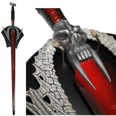 Red Fantasy Skull Sword