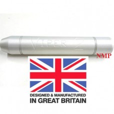 1/2 inch UNF Thread VIPER 2 Silver airgun silencers Tapered unproofed Made in UK