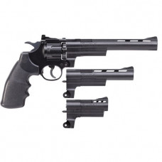 Crosman 357 Triple Threat 4.5mm BB & .177 Pellet Co2 Revolver
